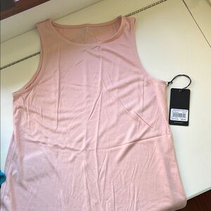 Pink “Alina” high/low Tank